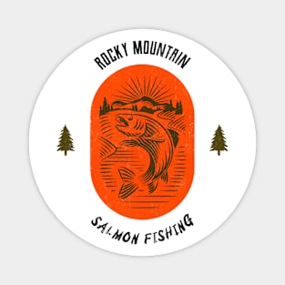 Rocky Mountain Salmon Fishing - Red Magnet